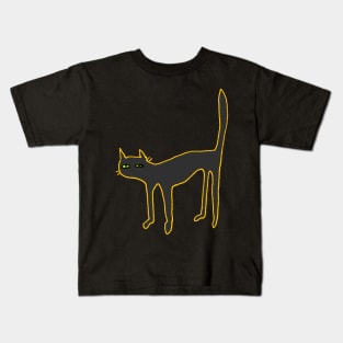 Judgmental Cat Kids T-Shirt